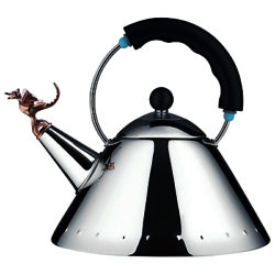 Alessi Tea Rex Hob Kettle with Dragon Whistle
